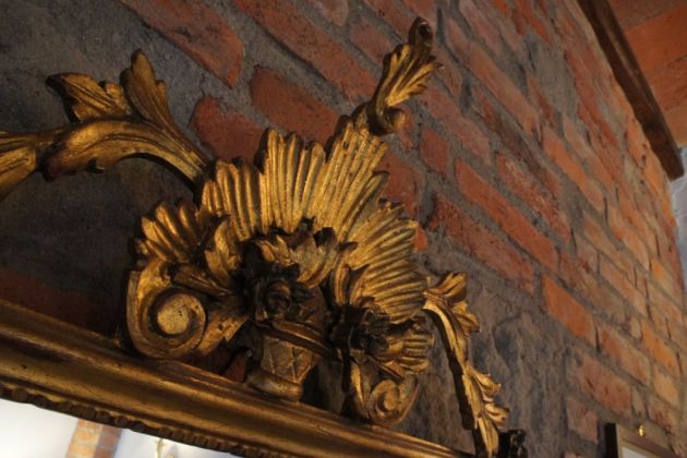 fienile sopra dettaglio specchio